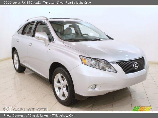 2011 Lexus RX 350 AWD in Tungsten Silver Pearl