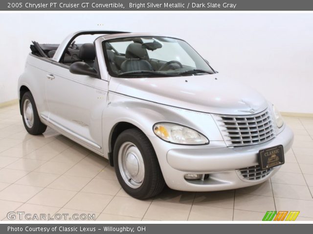 2005 Chrysler PT Cruiser GT Convertible in Bright Silver Metallic