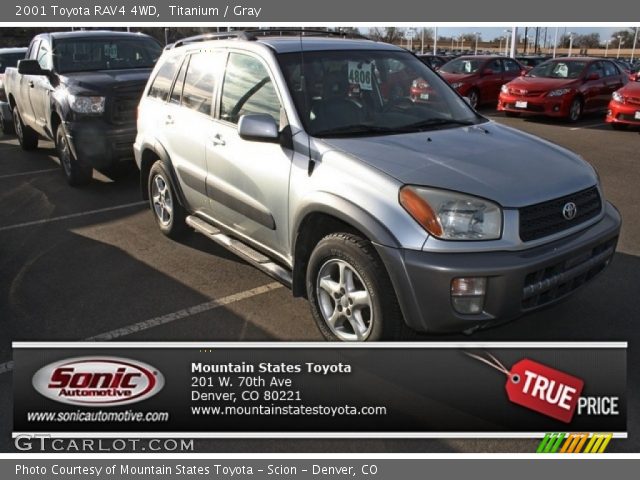 2001 Toyota RAV4 4WD in Titanium