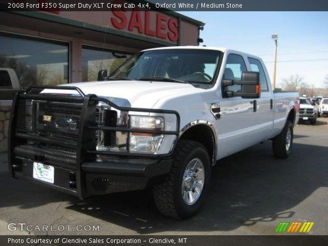2008 Ford F350 Super Duty XLT Crew Cab 4x4 in Oxford White