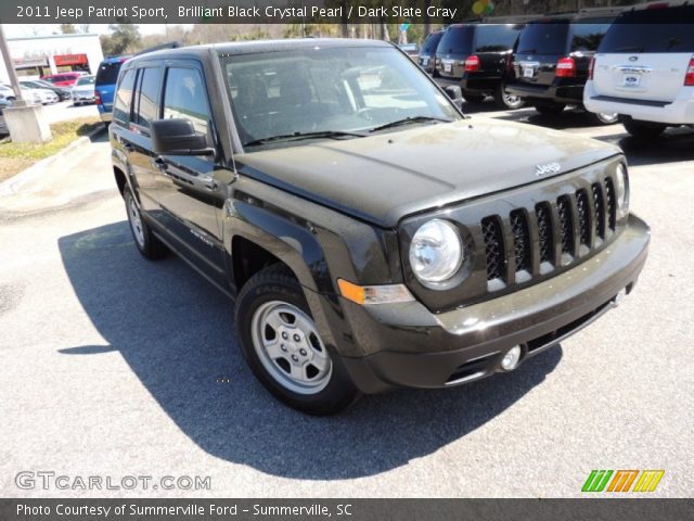 2011 Jeep Patriot Sport in Brilliant Black Crystal Pearl