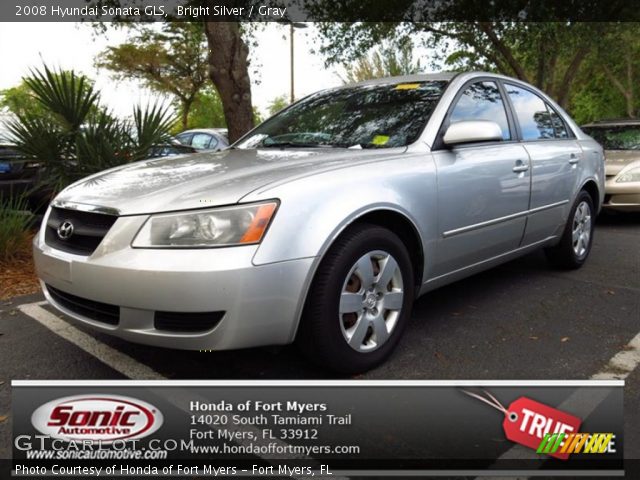 2008 Hyundai Sonata GLS in Bright Silver