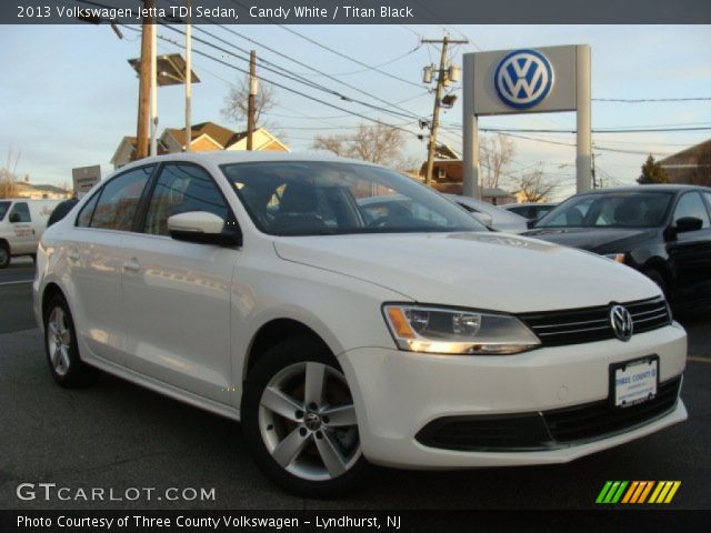 2013 Volkswagen Jetta TDI Sedan in Candy White