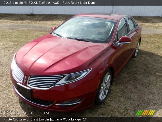 2013 Lincoln MKZ 2.0L EcoBoost AWD in Ruby Red