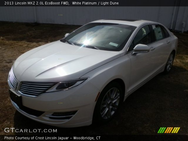 2013 Lincoln MKZ 2.0L EcoBoost FWD in White Platinum