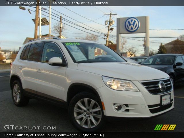 2010 Volkswagen Tiguan SE 4Motion in Candy White