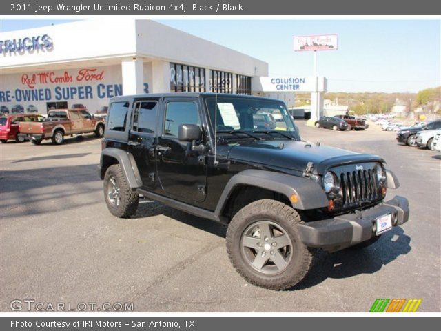 2011 Jeep Wrangler Unlimited Rubicon 4x4 in Black