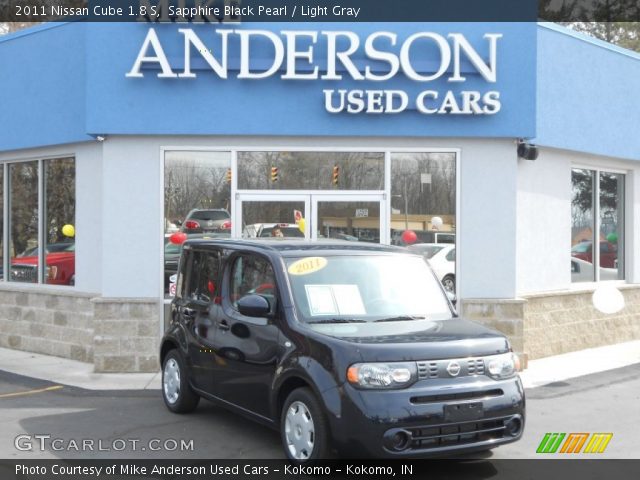 2011 Nissan Cube 1.8 S in Sapphire Black Pearl