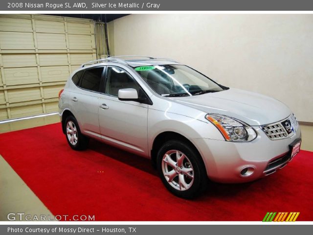 2008 Nissan Rogue SL AWD in Silver Ice Metallic