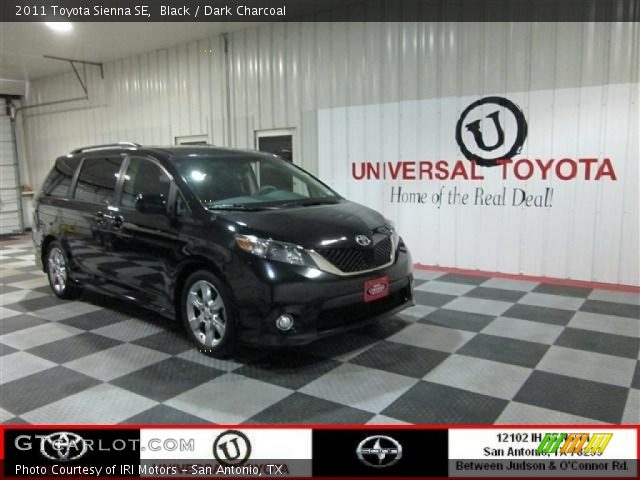 2011 Toyota Sienna SE in Black
