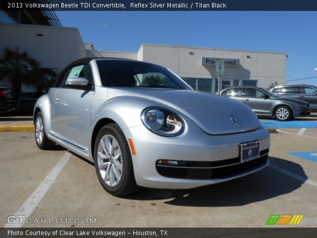 2013 Volkswagen Beetle TDI Convertible in Reflex Silver Metallic