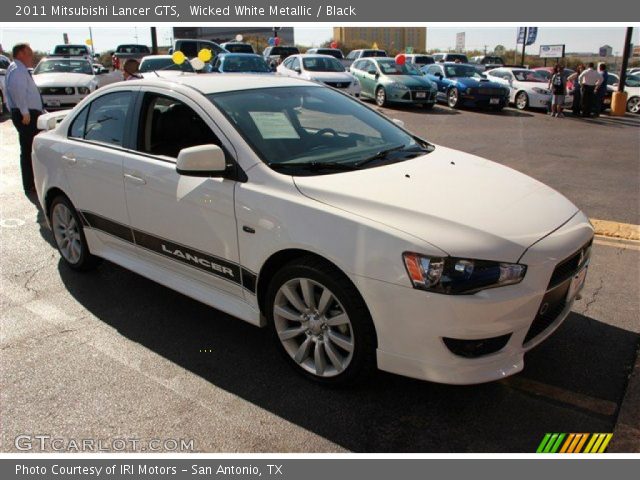 2011 Mitsubishi Lancer GTS in Wicked White Metallic