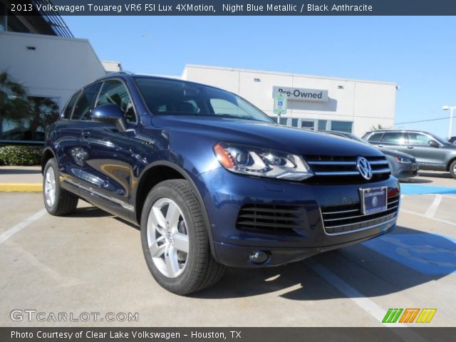 2013 Volkswagen Touareg VR6 FSI Lux 4XMotion in Night Blue Metallic