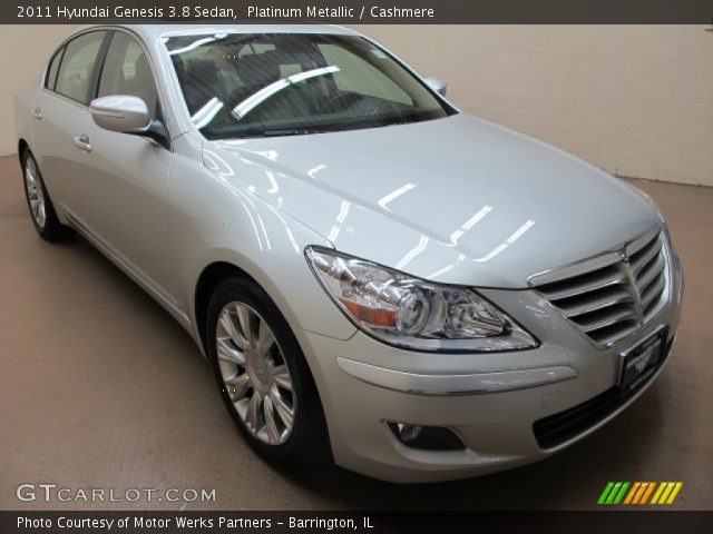 2011 Hyundai Genesis 3.8 Sedan in Platinum Metallic