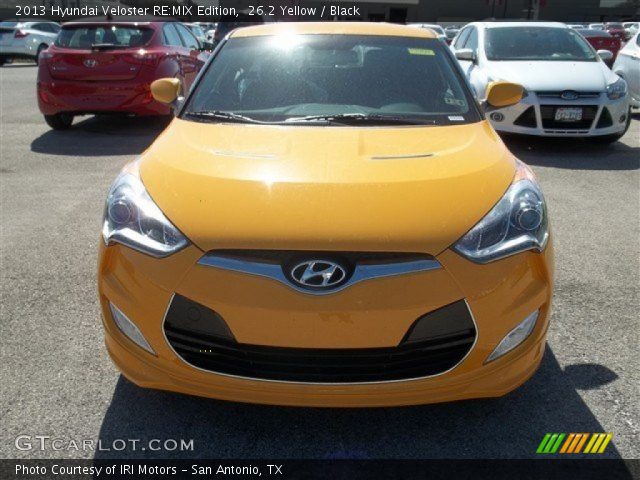 2013 Hyundai Veloster RE:MIX Edition in 26.2 Yellow