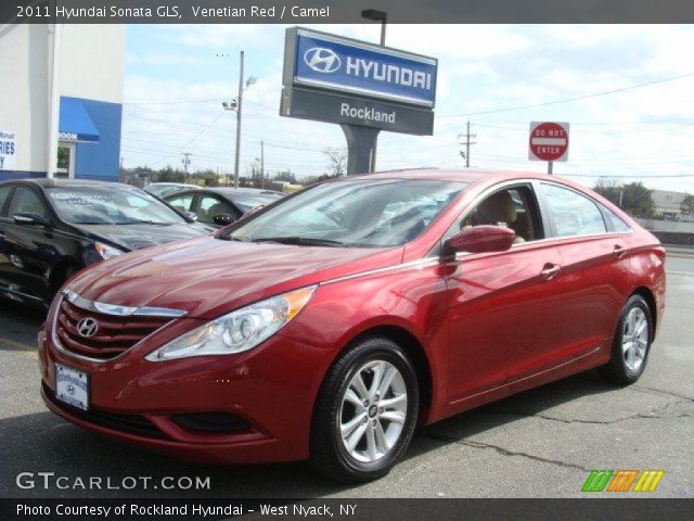 2011 Hyundai Sonata GLS in Venetian Red