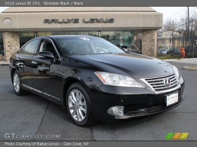 2010 Lexus ES 350 in Obsidian Black