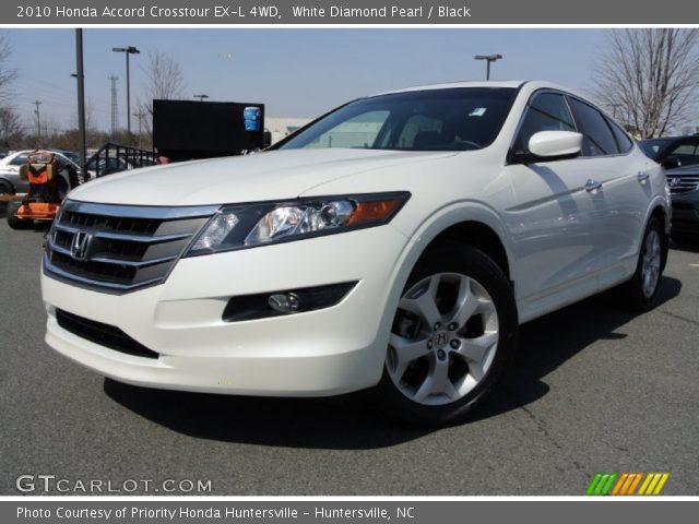 2010 Honda Accord Crosstour EX-L 4WD in White Diamond Pearl