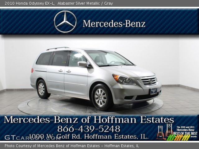 2010 Honda Odyssey EX-L in Alabaster Silver Metallic