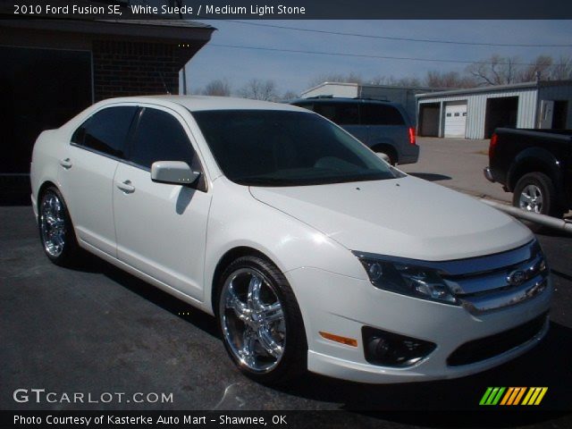 2010 Ford Fusion SE in White Suede