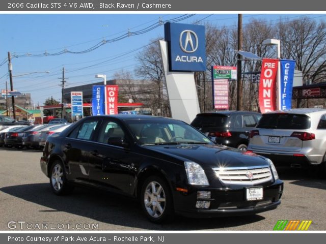 2006 Cadillac STS 4 V6 AWD in Black Raven