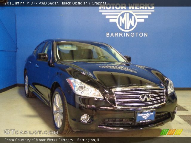 2011 Infiniti M 37x AWD Sedan in Black Obsidian