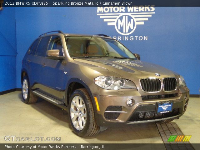 2012 BMW X5 xDrive35i in Sparkling Bronze Metallic