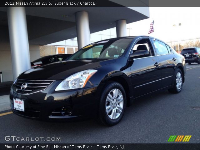 2012 Nissan Altima 2.5 S in Super Black