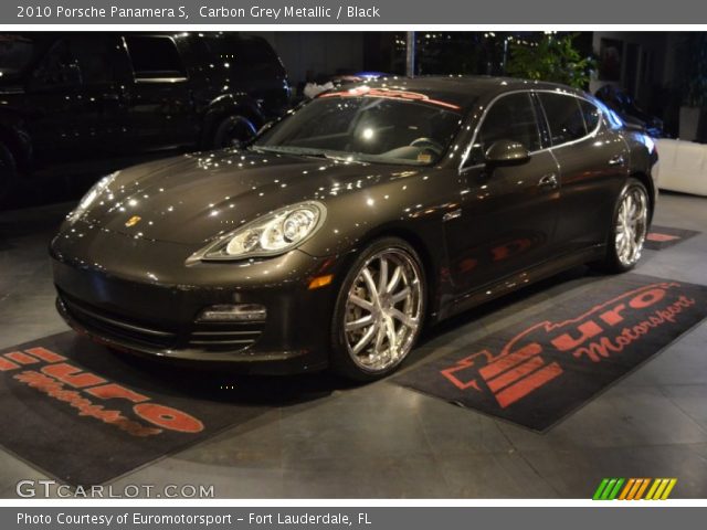 2010 Porsche Panamera S in Carbon Grey Metallic