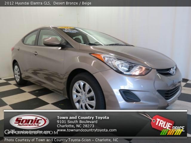 2012 Hyundai Elantra GLS in Desert Bronze
