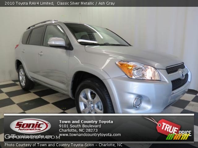 2010 Toyota RAV4 Limited in Classic Silver Metallic