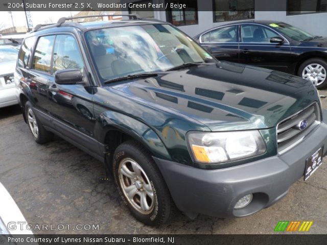 2004 Subaru Forester 2.5 X in Woodland Green Pearl