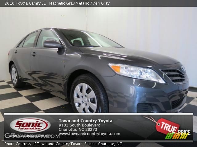 2010 Toyota Camry LE in Magnetic Gray Metallic