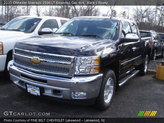 2013 Chevrolet Silverado 1500 LT Extended Cab 4x4 in Black