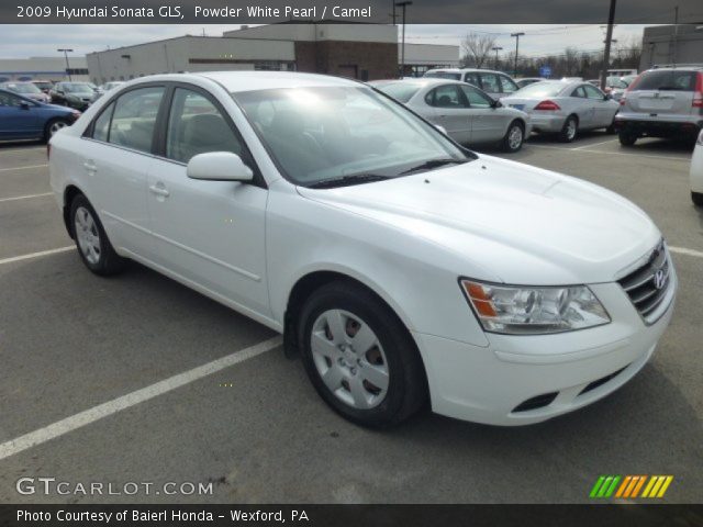 2009 Hyundai Sonata GLS in Powder White Pearl