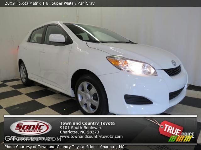 2009 Toyota Matrix 1.8 in Super White