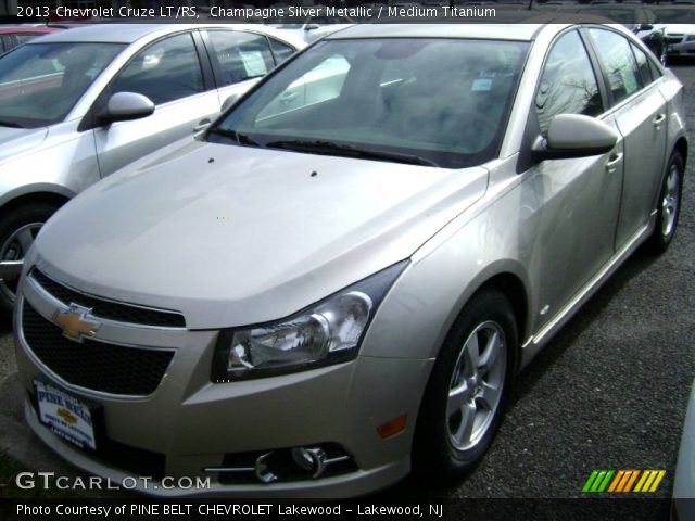 2013 Chevrolet Cruze LT/RS in Champagne Silver Metallic