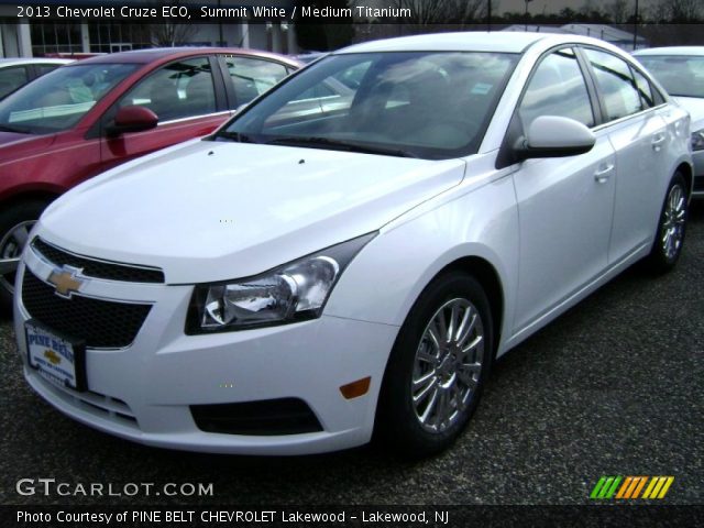 2013 Chevrolet Cruze ECO in Summit White