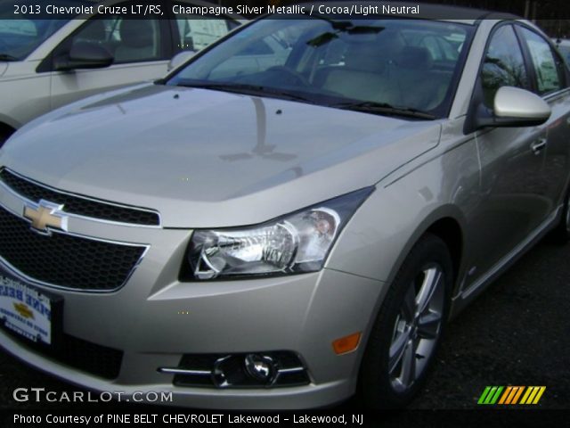 2013 Chevrolet Cruze LT/RS in Champagne Silver Metallic