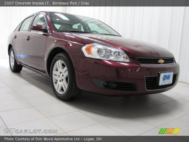 2007 Chevrolet Impala LT in Bordeaux Red