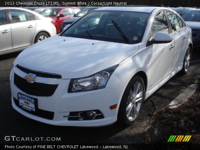 2013 Chevrolet Cruze LTZ/RS in Summit White