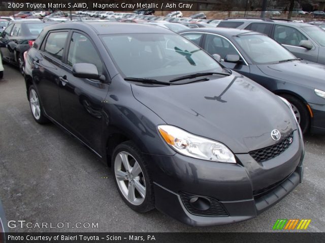 2009 Toyota Matrix S AWD in Magnetic Gray Metallic