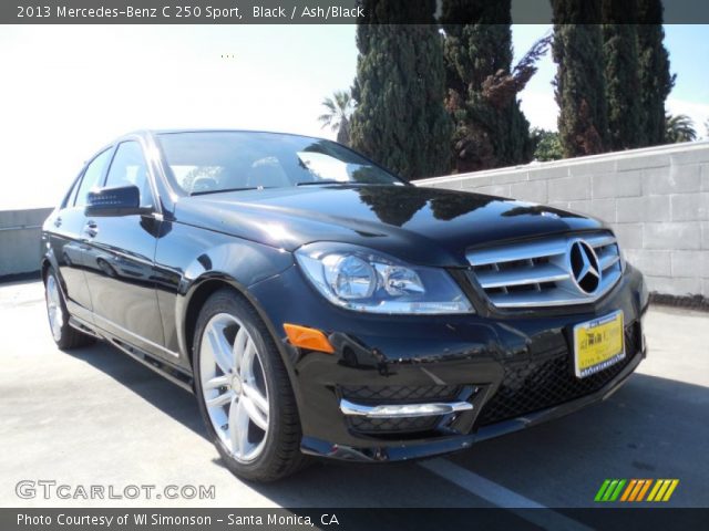 2013 Mercedes-Benz C 250 Sport in Black