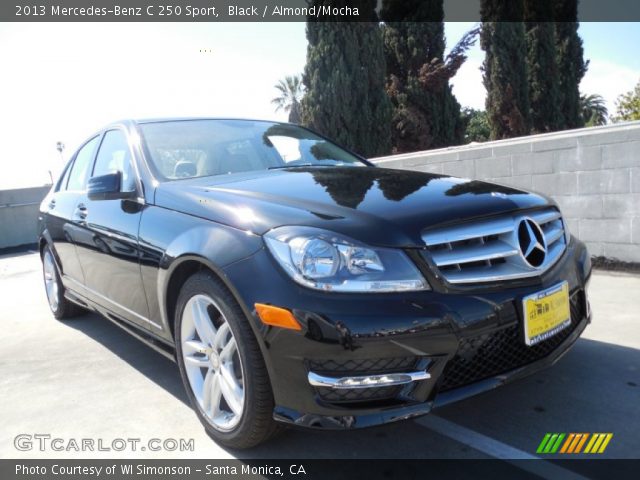 2013 Mercedes-Benz C 250 Sport in Black