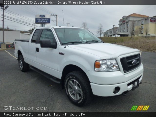 2008 Ford F150 STX SuperCab 4x4 in Oxford White