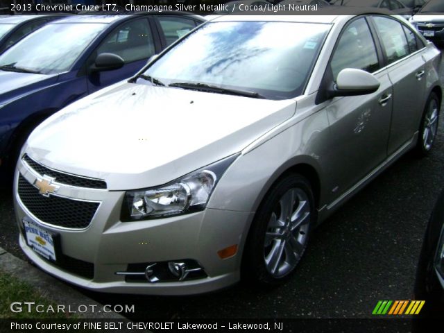 2013 Chevrolet Cruze LTZ in Champagne Silver Metallic