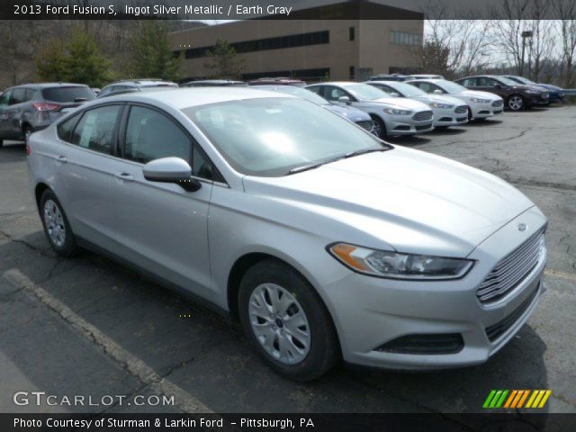 2013 Ford Fusion S in Ingot Silver Metallic