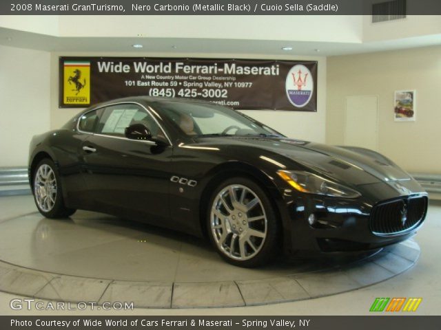 2008 Maserati GranTurismo  in Nero Carbonio (Metallic Black)