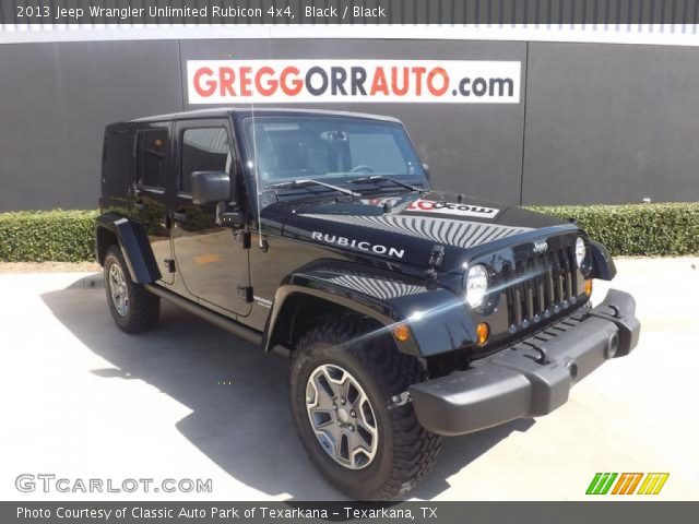2013 Jeep Wrangler Unlimited Rubicon 4x4 in Black
