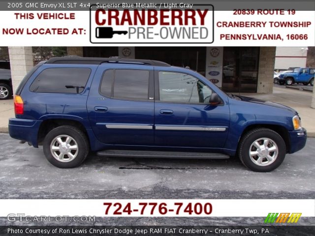 2005 GMC Envoy XL SLT 4x4 in Superior Blue Metallic